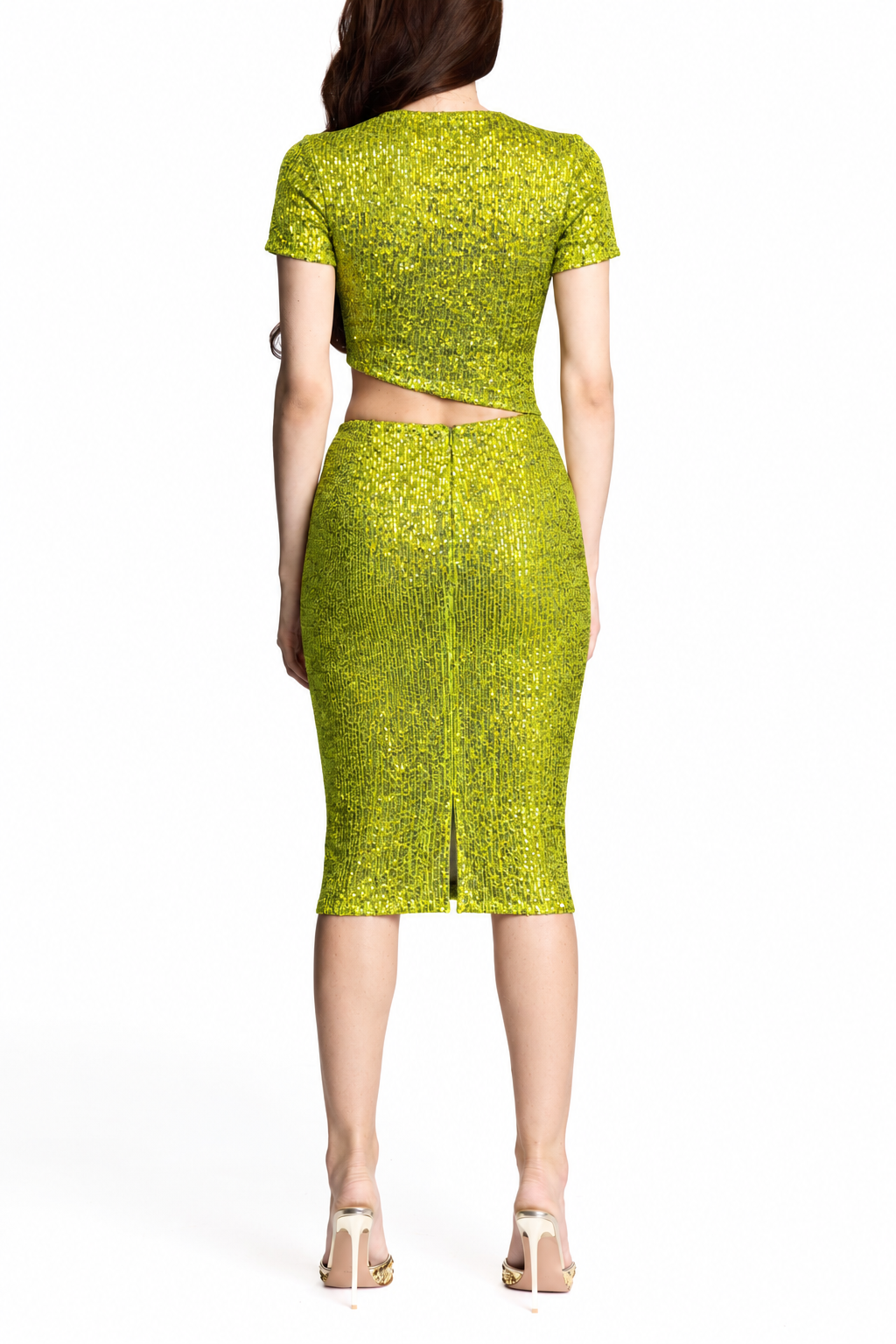 MEADOW Top Green Lime Hue