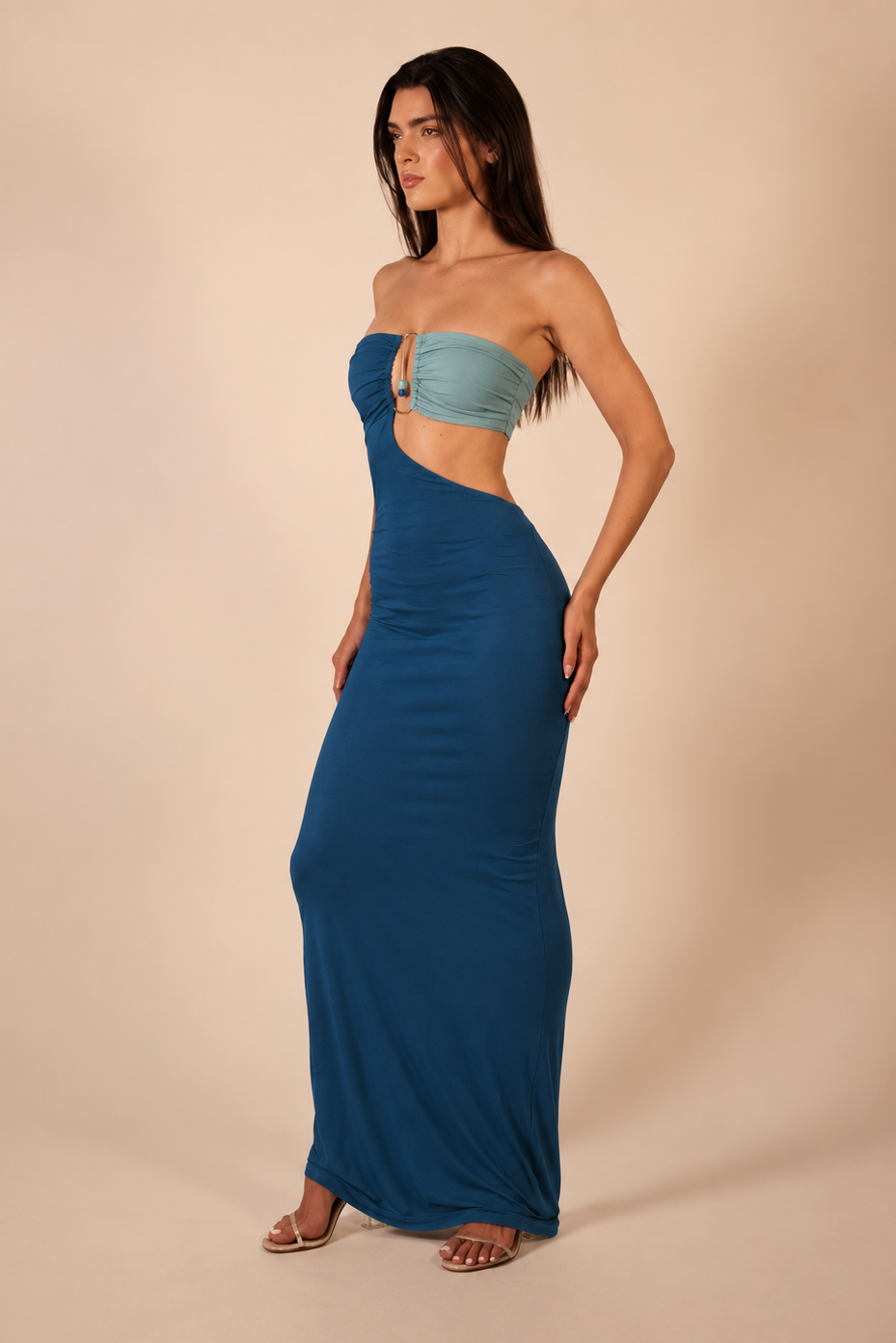 NOVENA Dress Blue