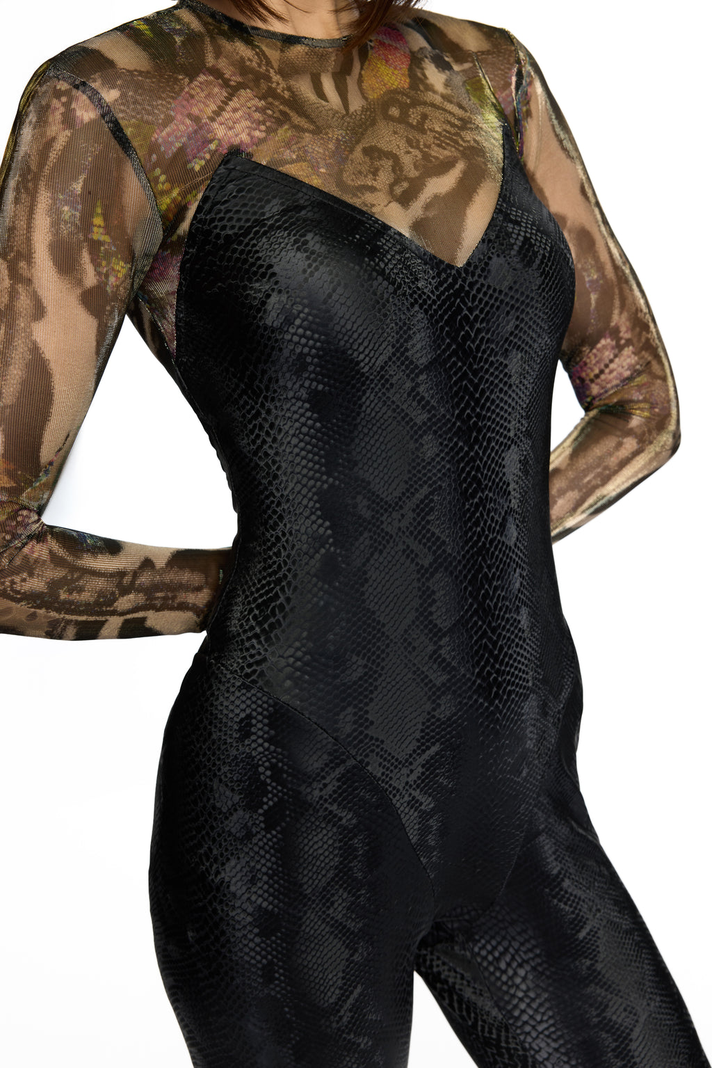 FLARIA JUMPSUIT BLACK