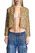 CLARABELL JACKET EMBELLISHED GOLD