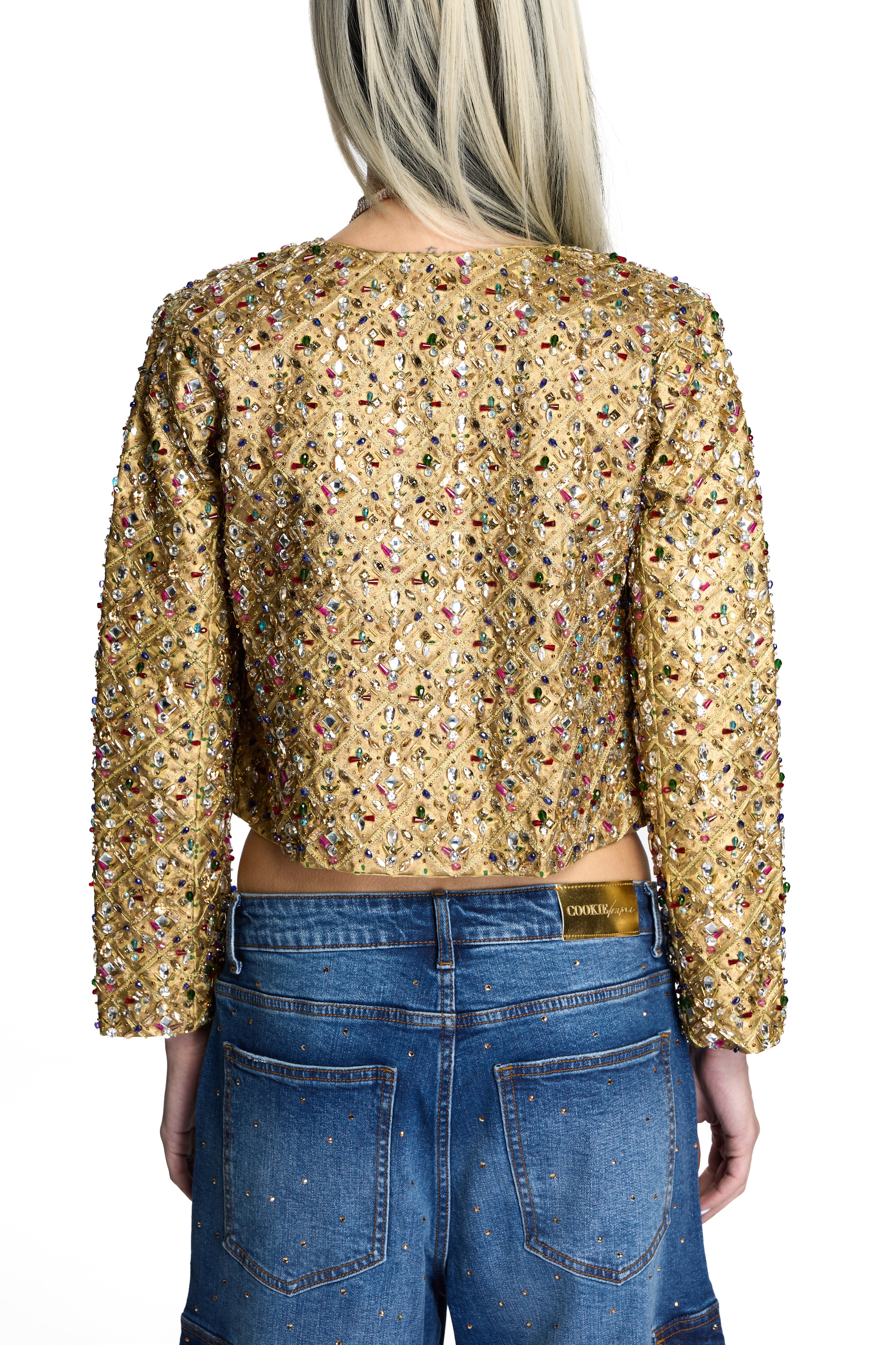 CLARABELL JACKET EMBELLISHED GOLD