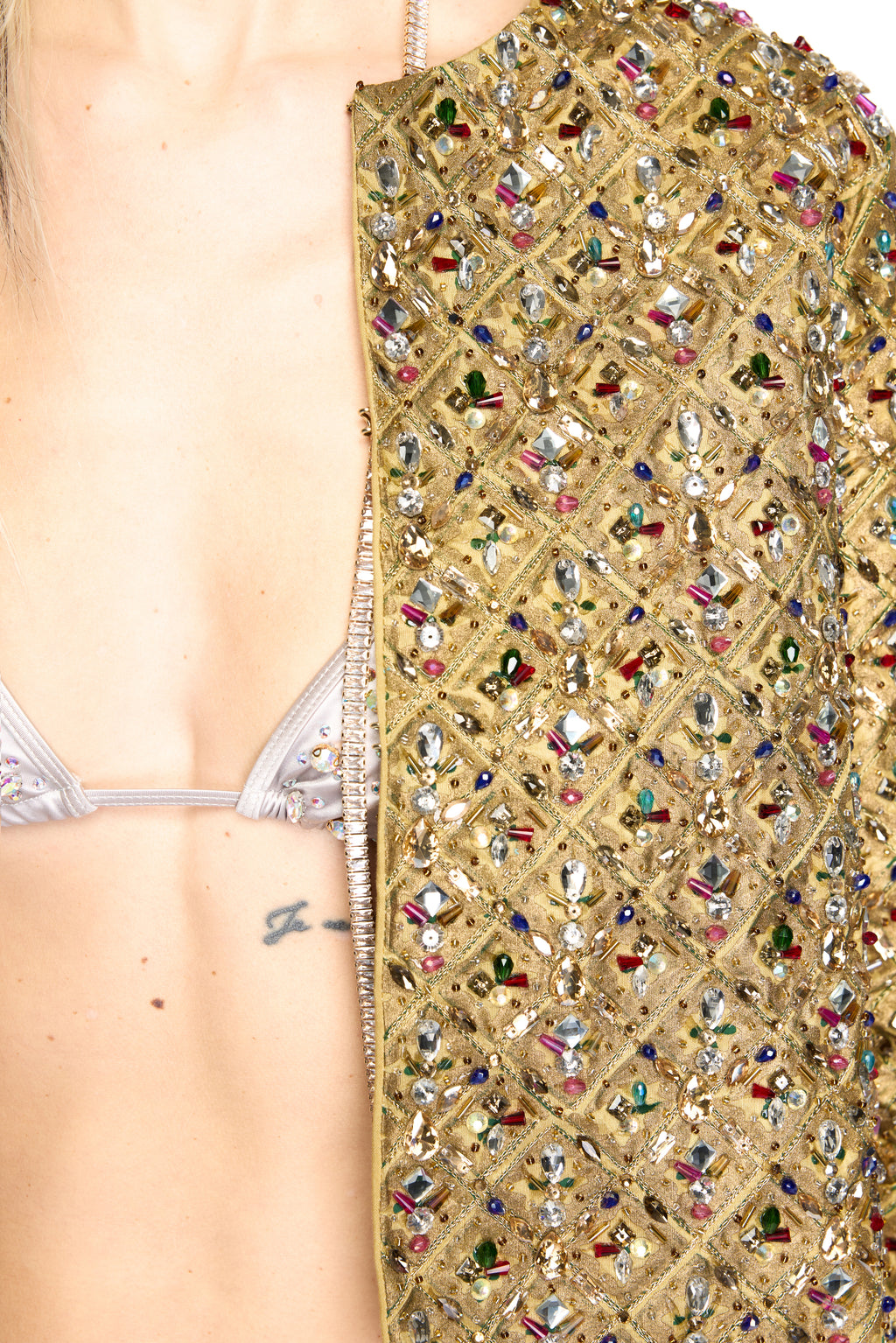 CLARABELL JACKET EMBELLISHED GOLD