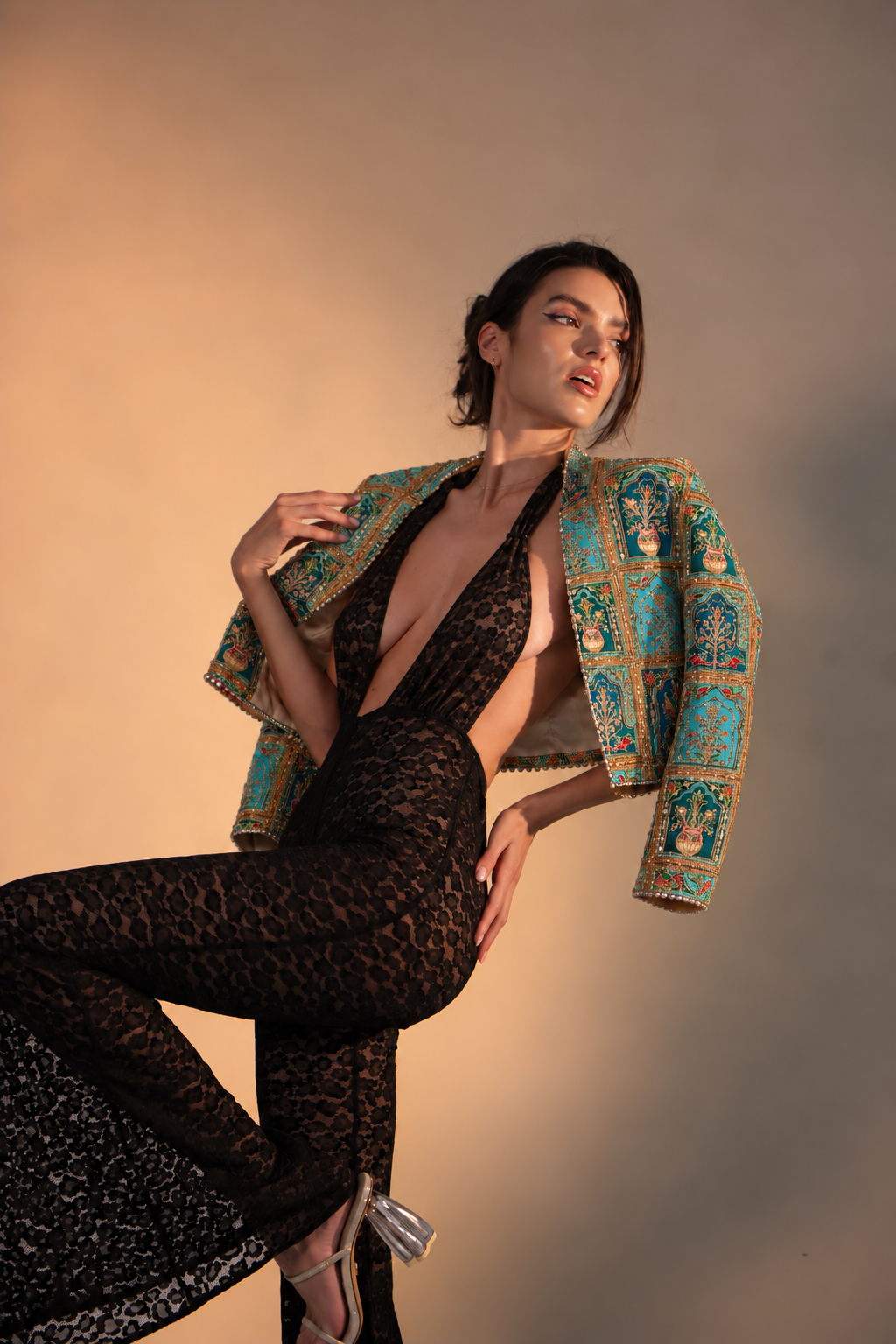 AURELIA JACKET PEACOCK TEAL
