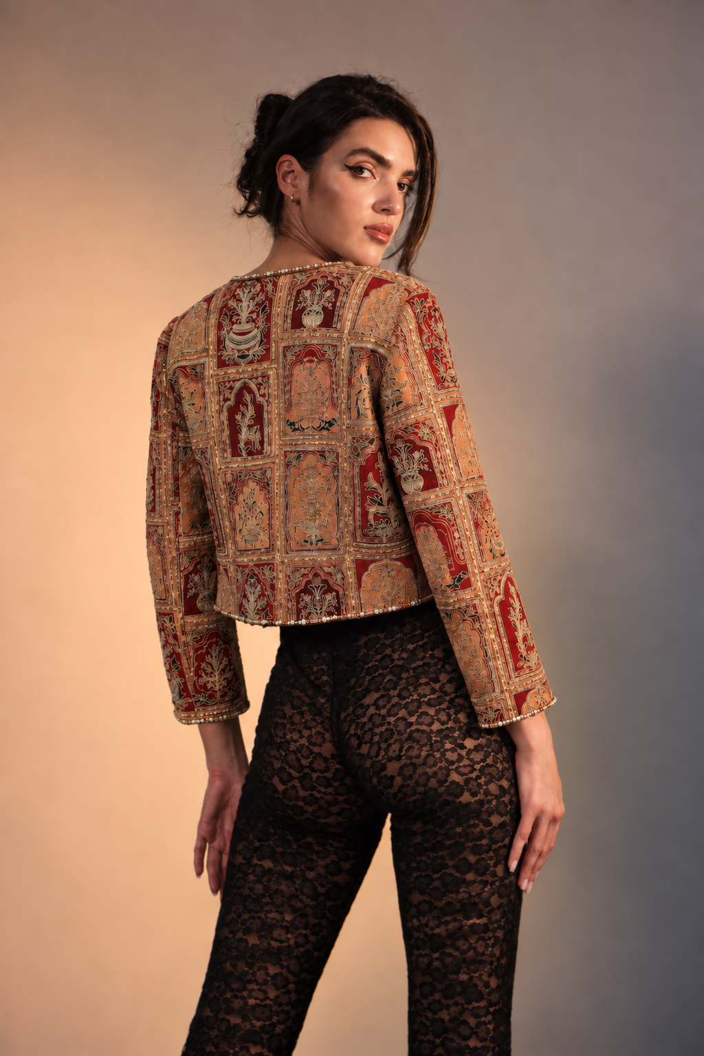 AURELIA JACKET BURGUNDY