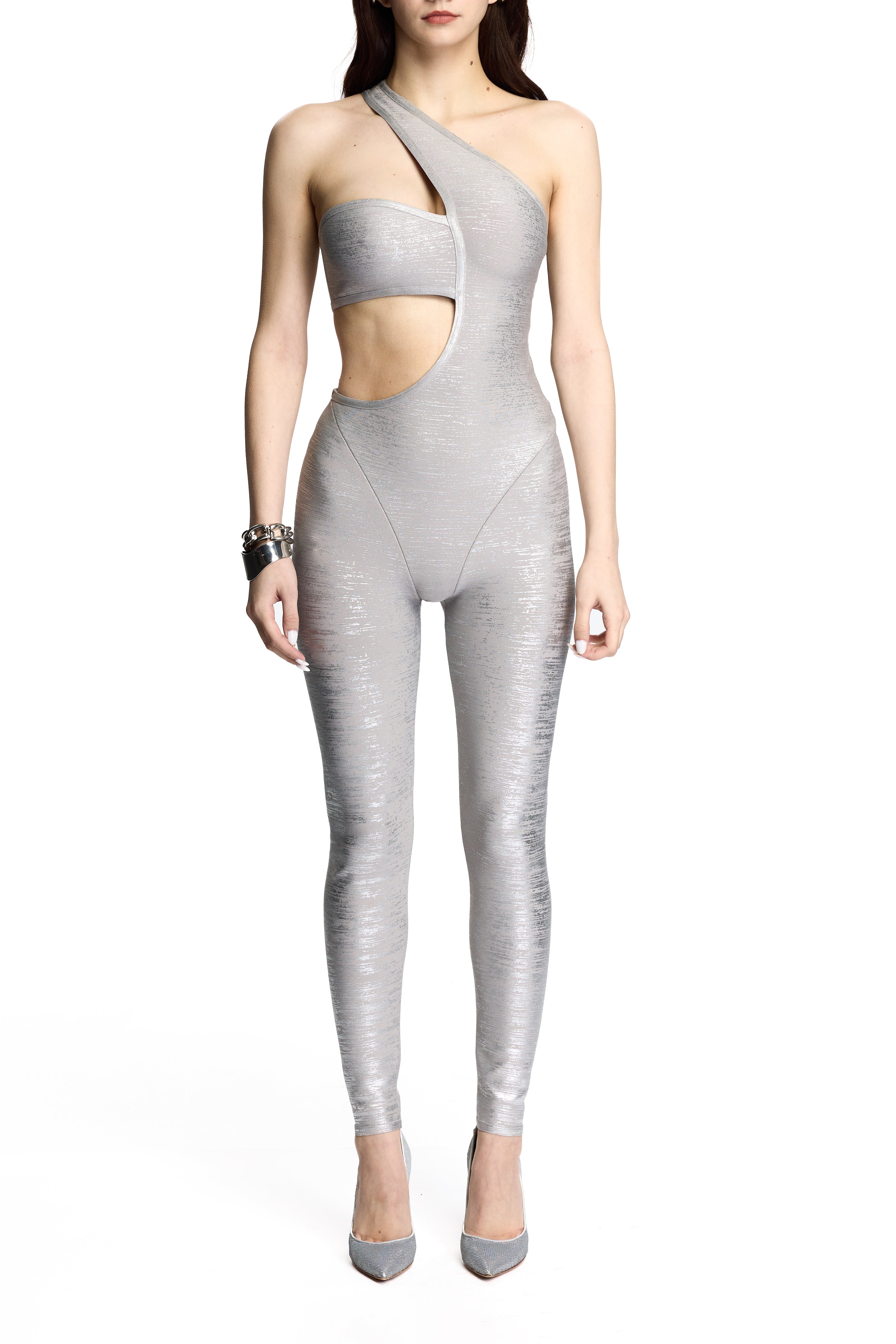 LUCIA JUMPSUIT SILVER