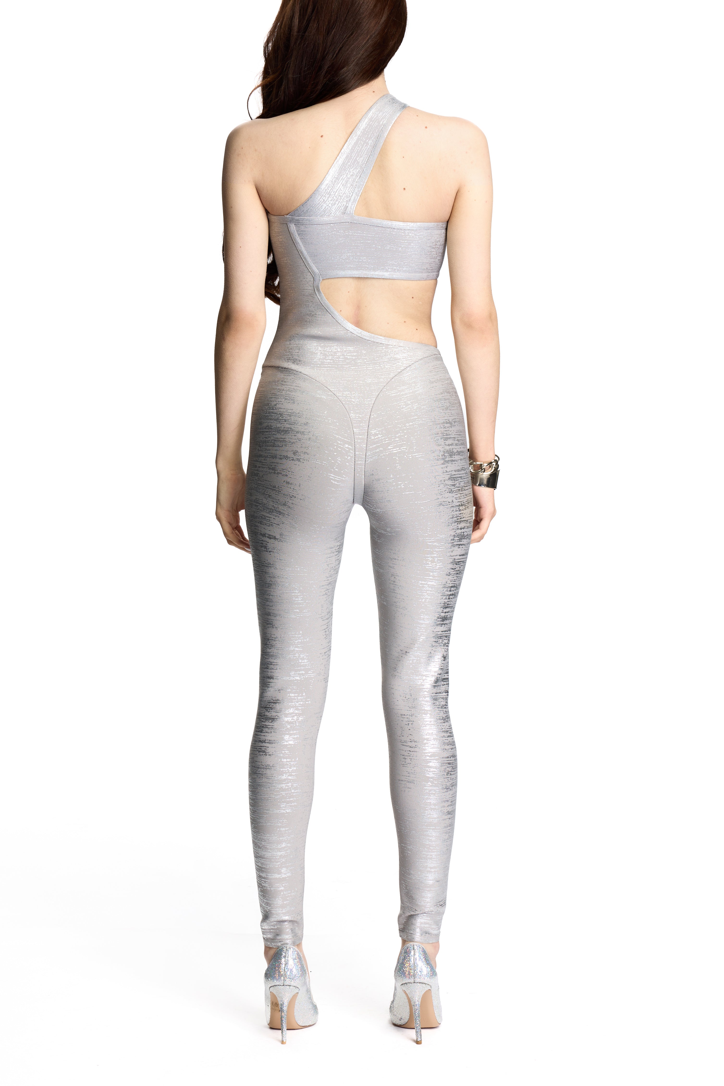 LUCIA JUMPSUIT SILVER