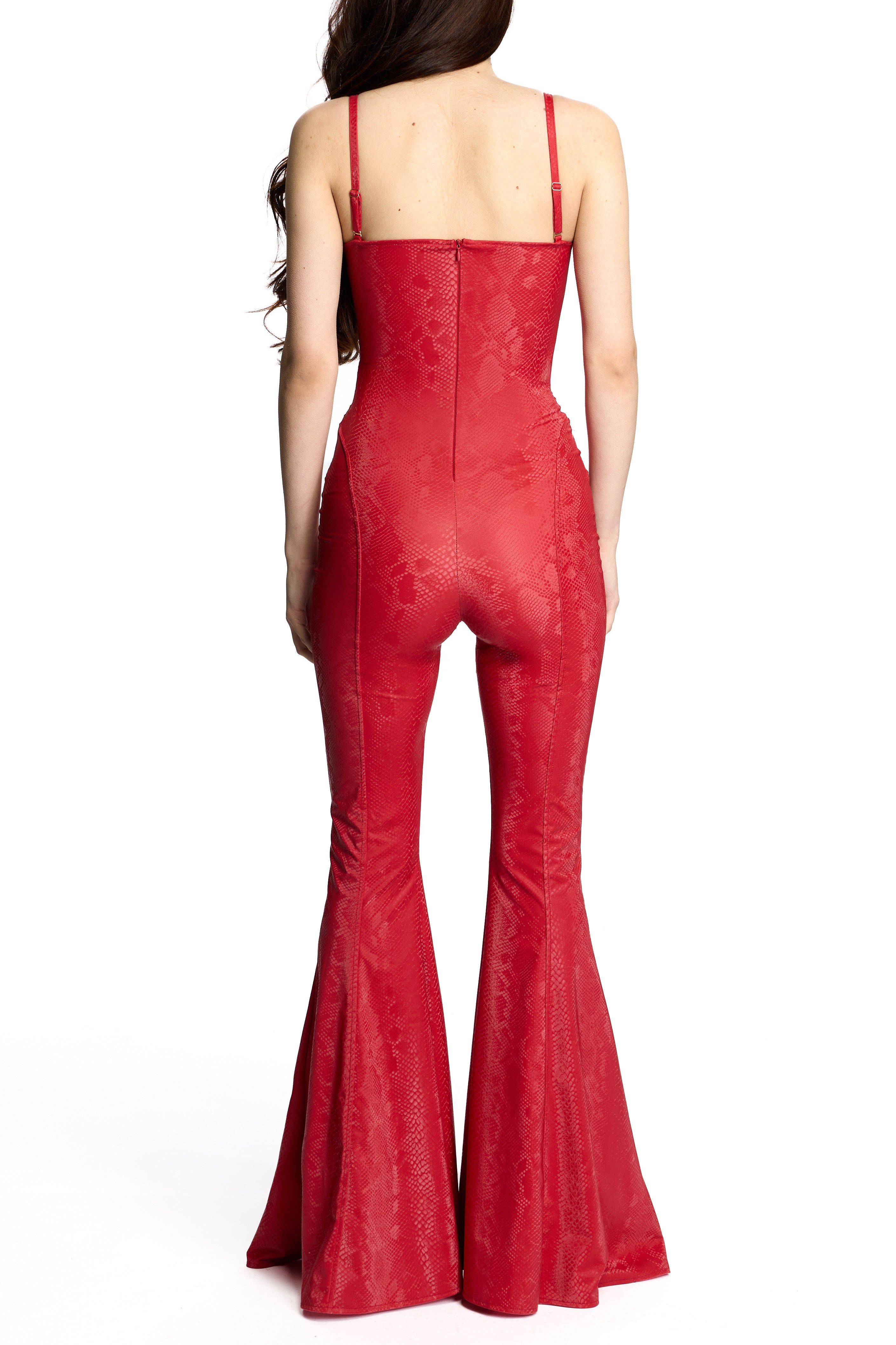 SILVI JUMPSUIT RED
