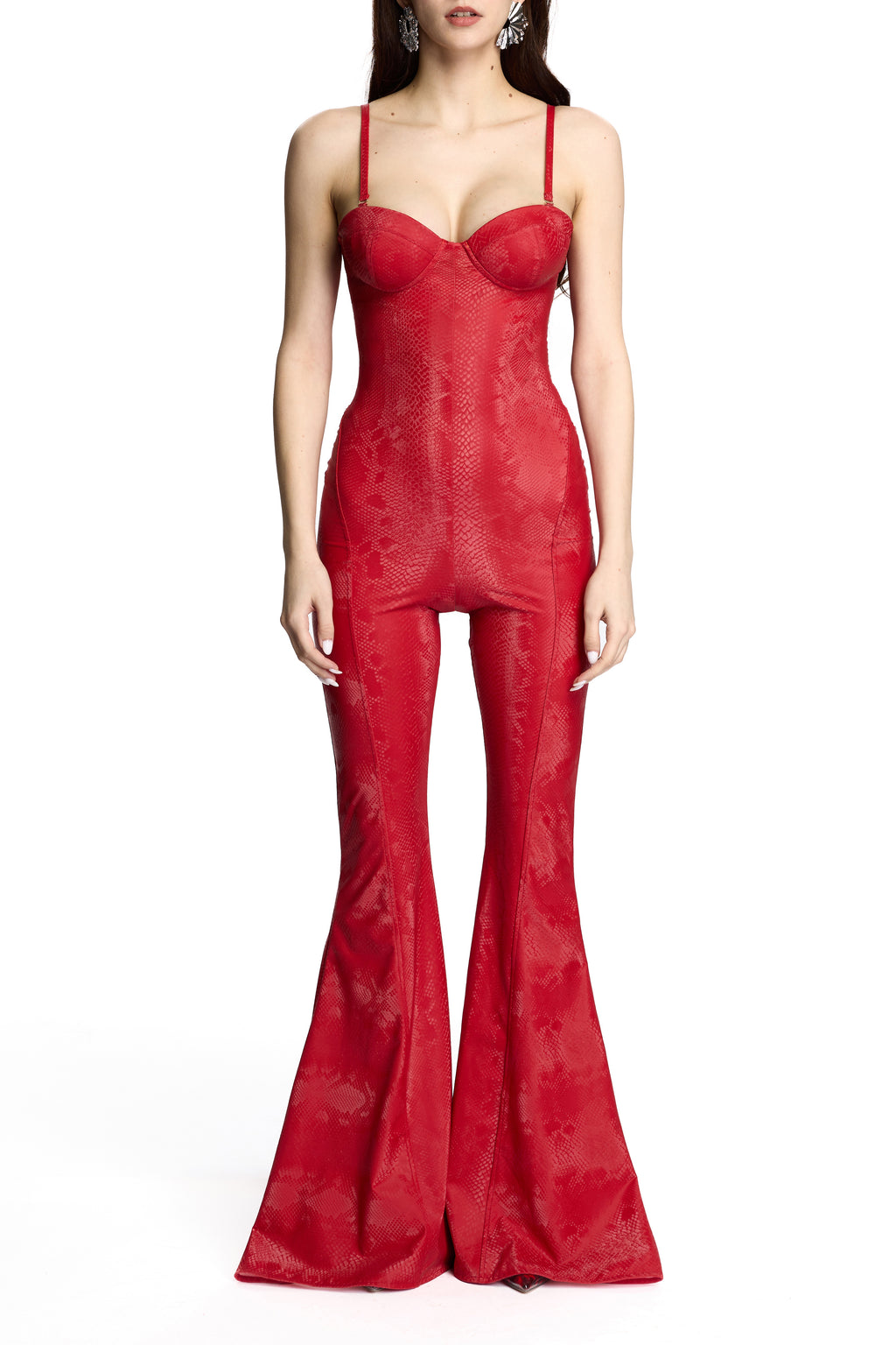SILVI JUMPSUIT RED