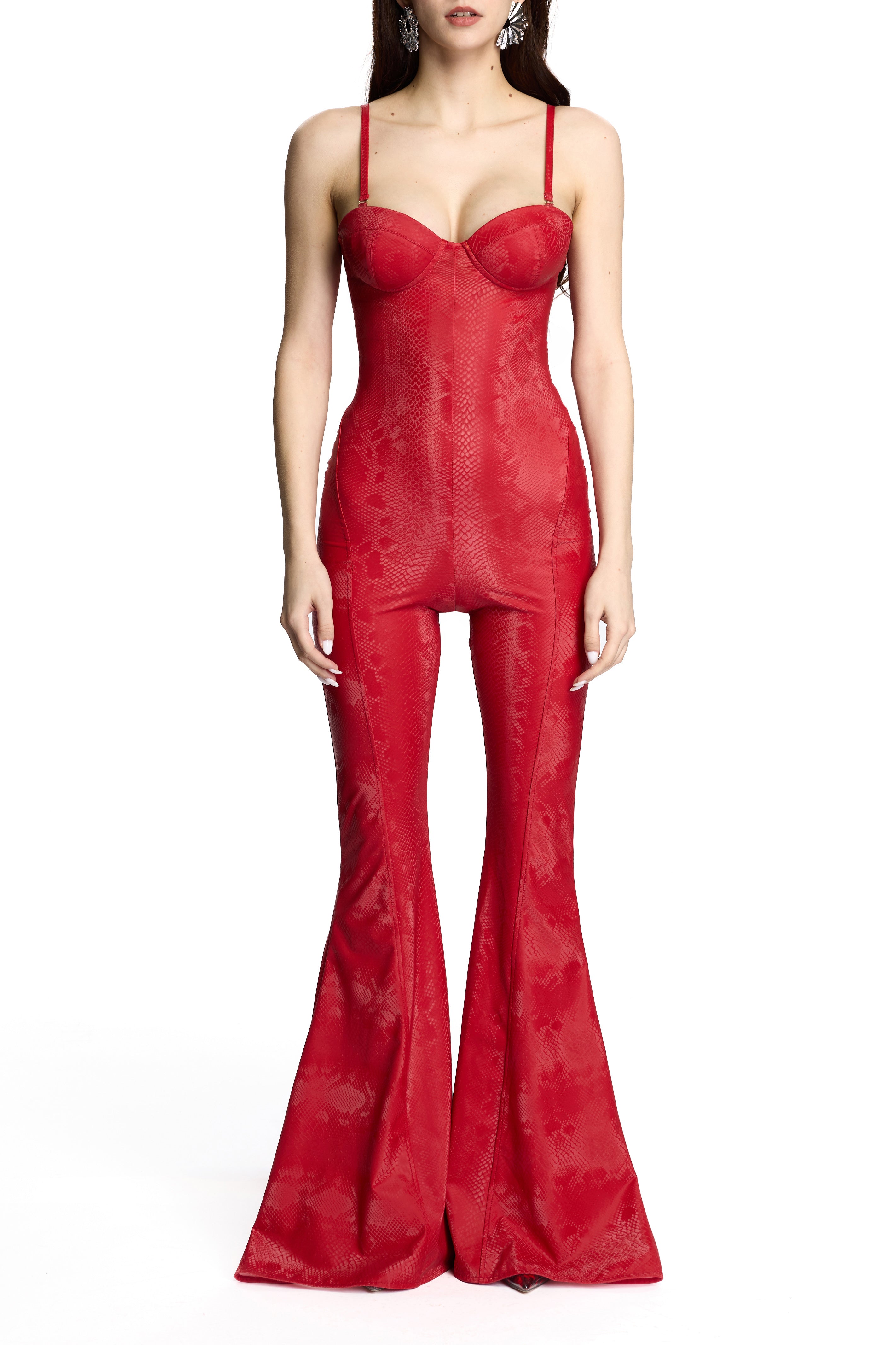 SILVI JUMPSUIT RED