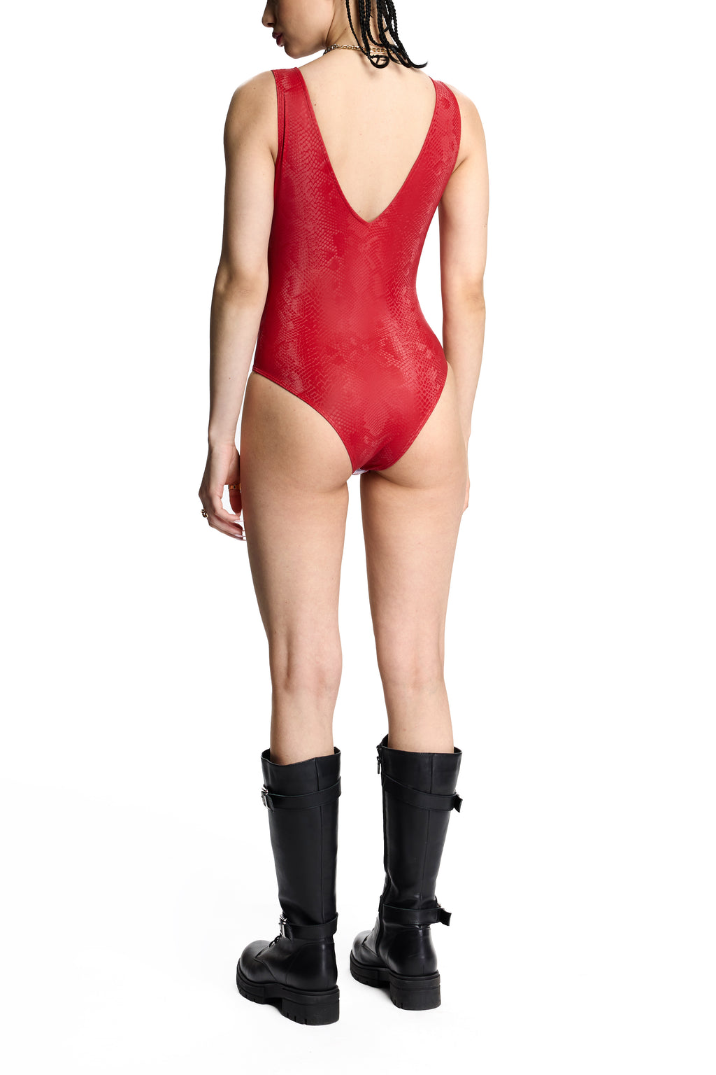 SOHO BODYSUIT RED