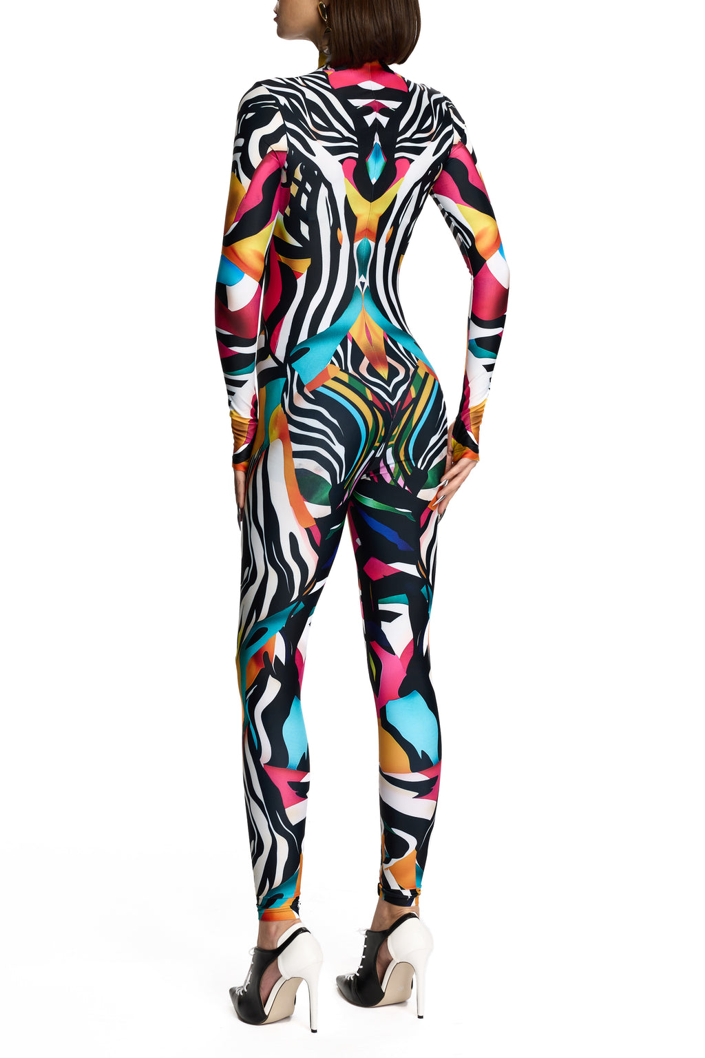 ZAZA ZULA JUMPSUIT ANIMAL PRINT