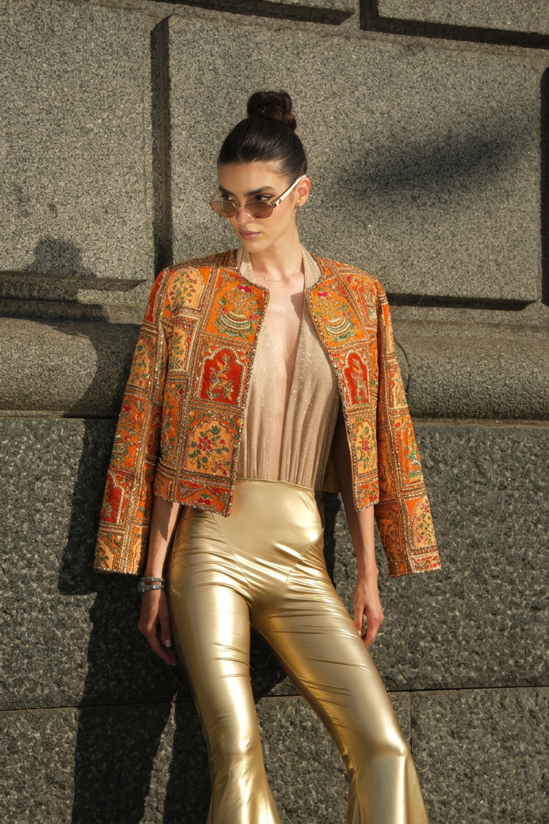AURELIA JACKET MARIGOLD ORANGE